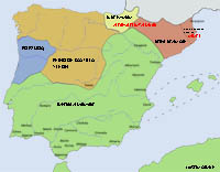 Peninsula Ibérica 1305 Era Comun