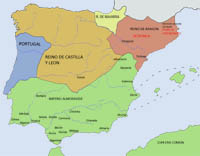 Peninsula Ibérica 1344 Era Comun