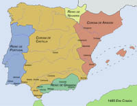 Peninsula Ibérica 1485 Era Comun